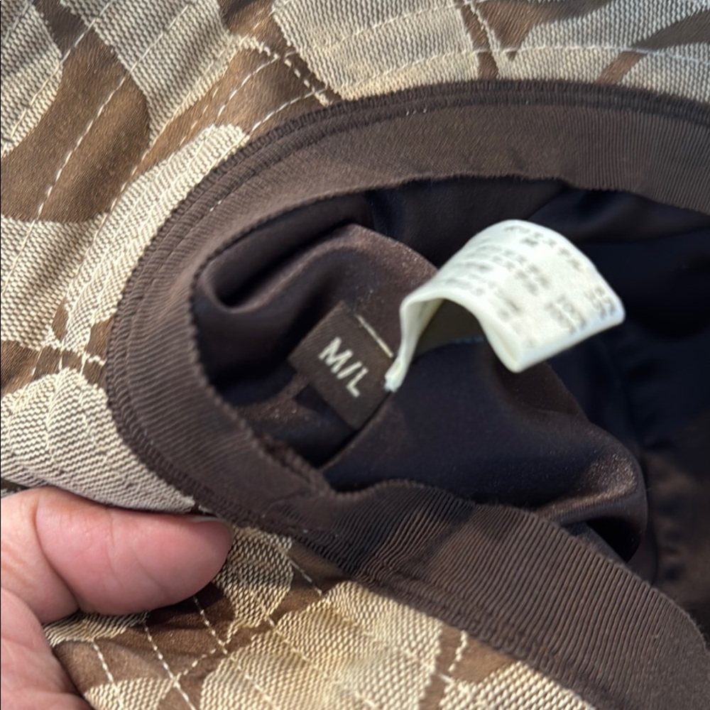 Authentic Coach Pink Patterned Hat - Picture 8 of 10